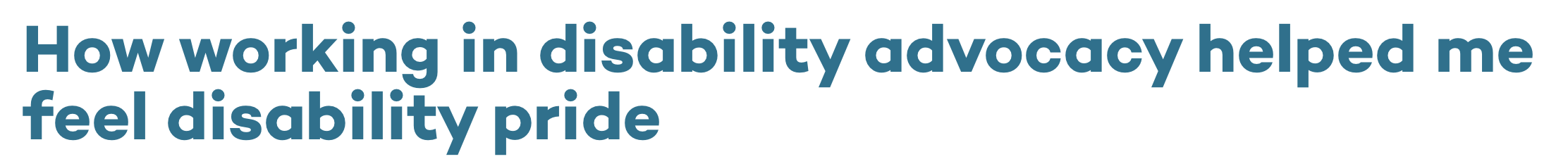 Title page of blue text on a white background that says